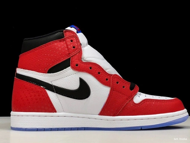 1st Kicks Air OG 555088-602 Origin Story 1 Jordan High Retro 0702